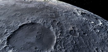 38512230 - moon scientific illustration - calm beautyful moon landscape