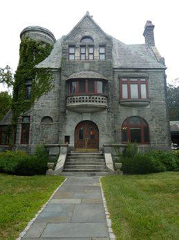The first episode of "The Humanist Hour" podcast was recorded at what the Albany Humanist community refers to as "The Castle".