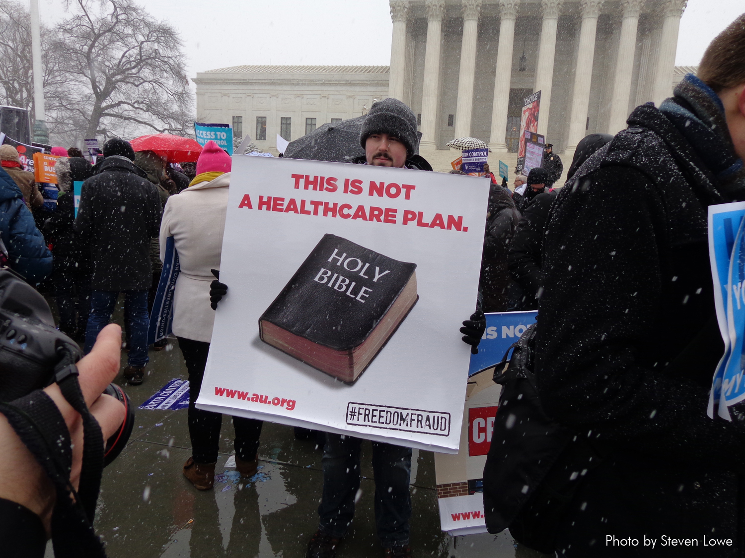 3/25/2014 - Rally at the US Supreme Court during Sebelius v. Hobby Lobby